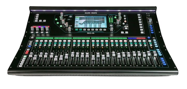 Allen & Heath SQ6 - Location Backlive